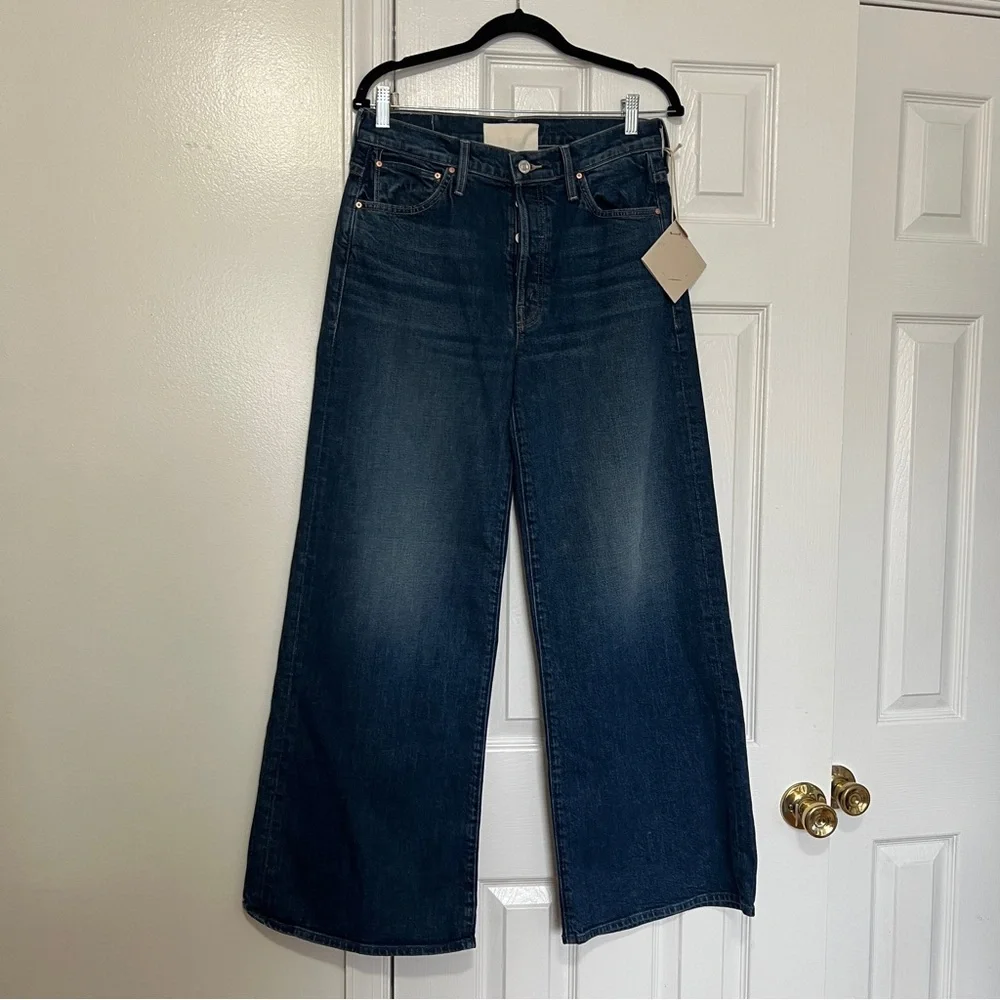 Mother The Ditcher Roller Sneak Cannonball Wide Leg Jeans Size 27 NWT​